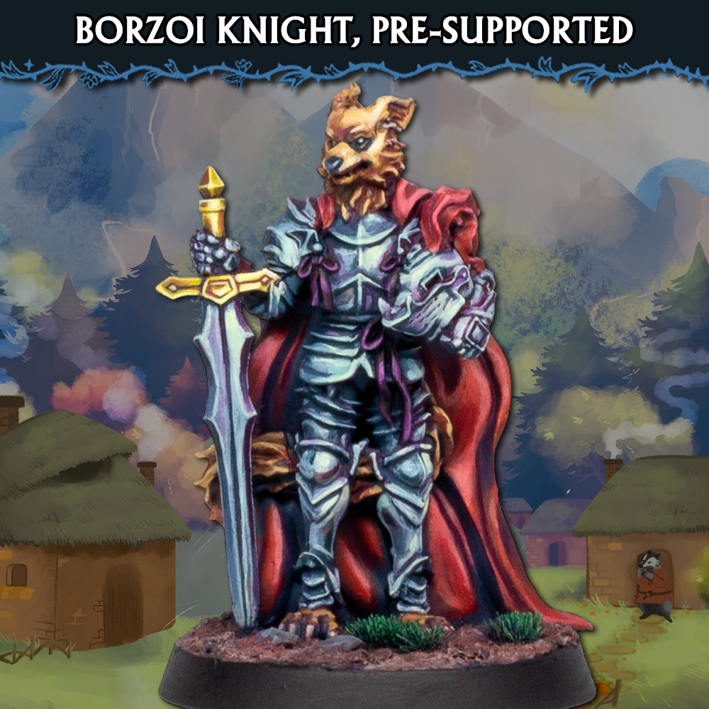 Borzoi Knight, Pre-Supported